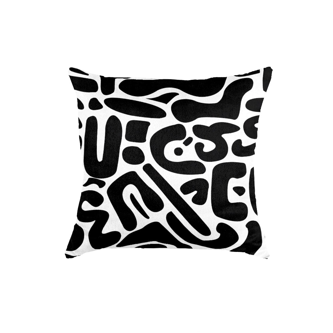 SuperSoft Modern Black & White Abstract