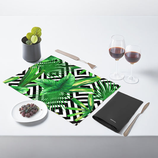 Tropical Geometric Table Mats