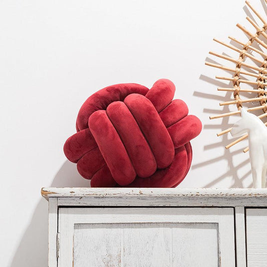 Soft Big Knotted Cushion 27 CM
