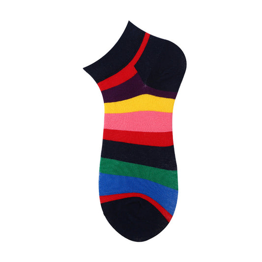 Colorful Low Cut Crazy Socks