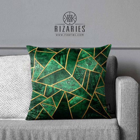 SuperSoft Deep Emerald Throw Cushion