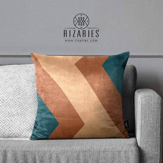 SuperSoft Ocean Abstract Throw Pillow