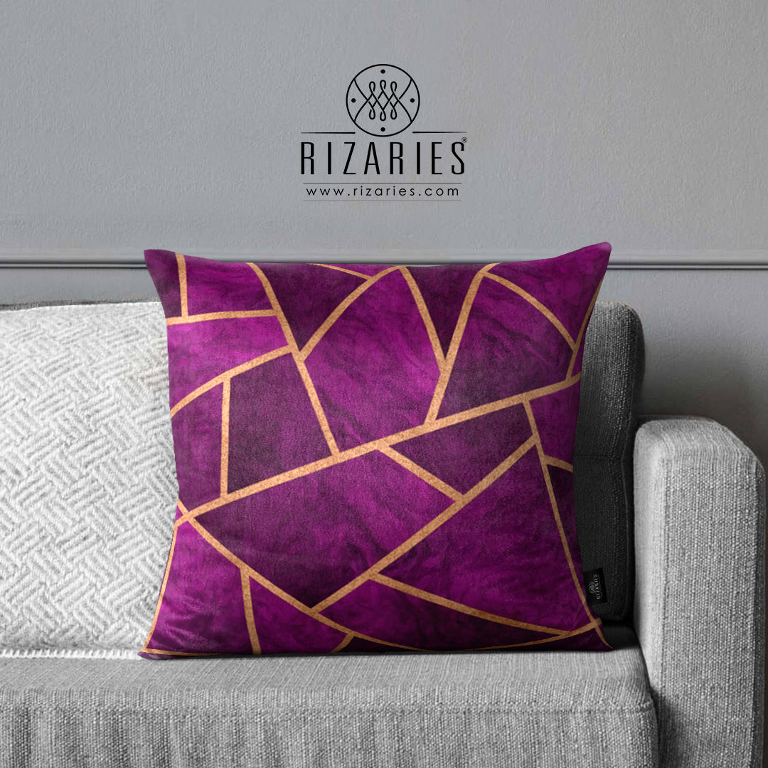 SuperSoft Purple Geometric
