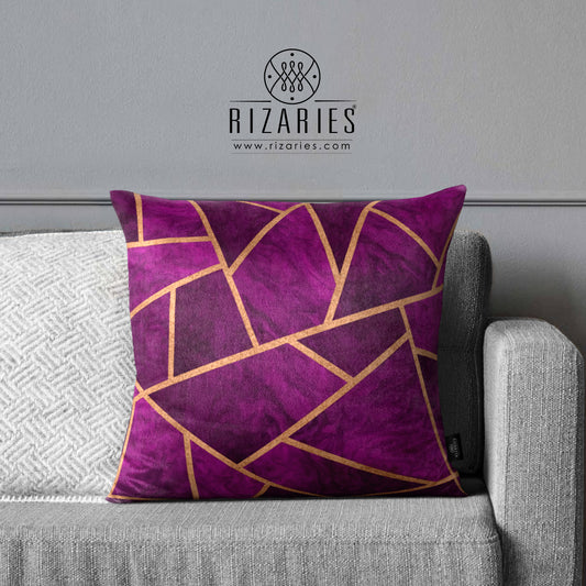 SuperSoft Purple Geometric