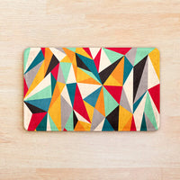 Thumbnail for SuperSoft Colorful Geometric Door Mat