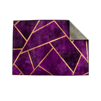 Thumbnail for Purple Geometric Centerpiece (Rug)