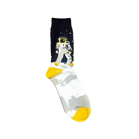 Astronaut in Sky Crazy Socks