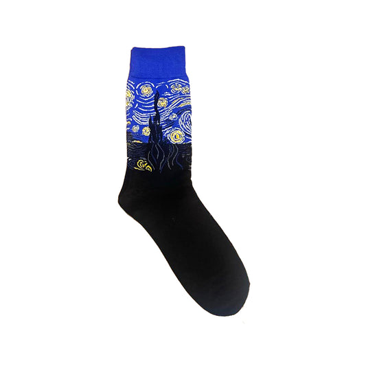 Underwater Black Crazy Socks