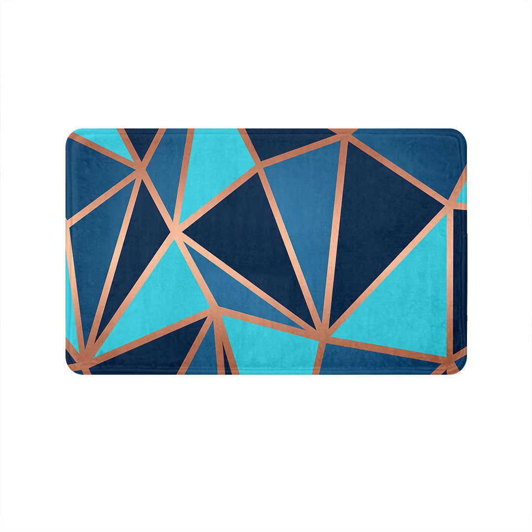 SuperSoft Teal Metallic Door Mat