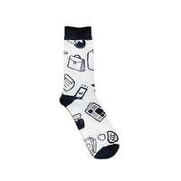 Thumbnail for Paper on Black & White Crazy Socks