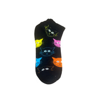 Thumbnail for Colorful Cats Low Cut Crazy Socks