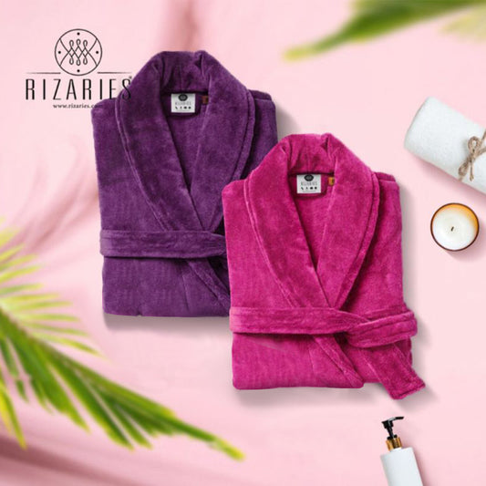 Couple Set (2 Velour Bathrobes)