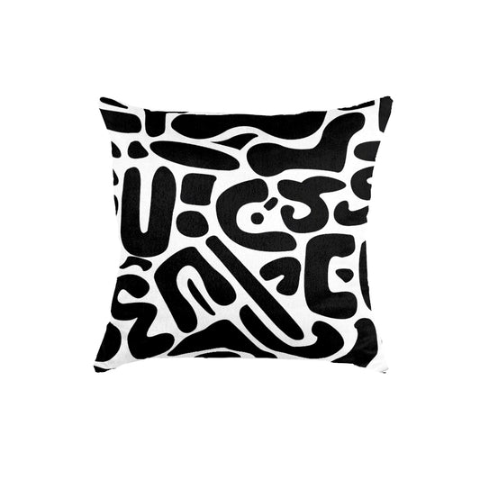 SuperSoft Modern Black & White Abstract