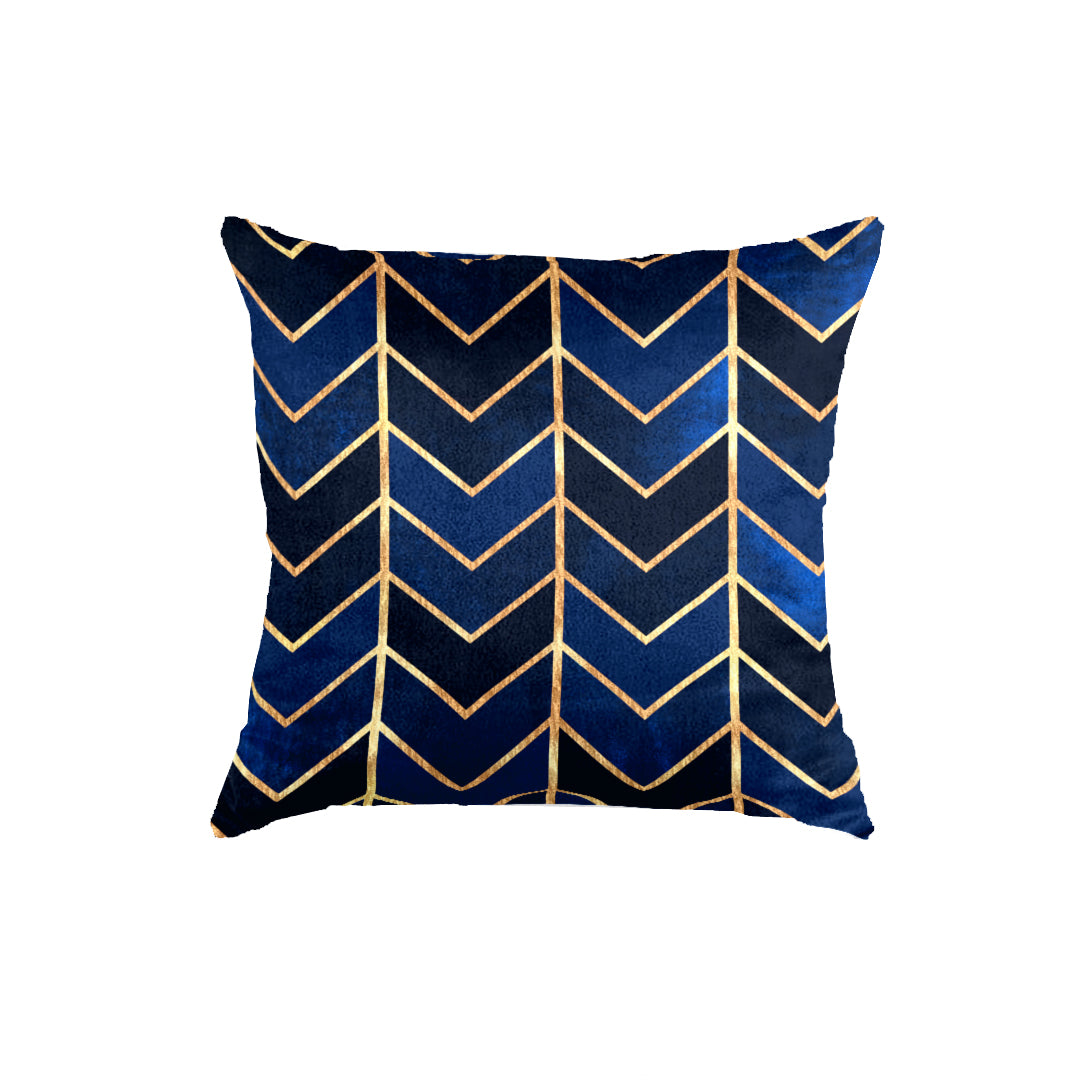 SuperSoft Blue Arrow Throw Pillow