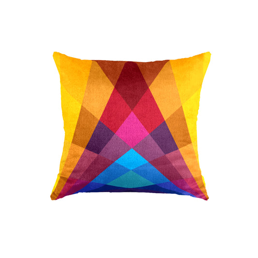 SuperSoft Rainbow Colorful Geometric