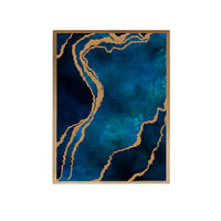 Thumbnail for Blue Abstract Wall Painting