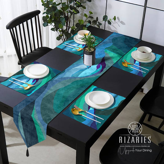 Teal Mist Table Style Set