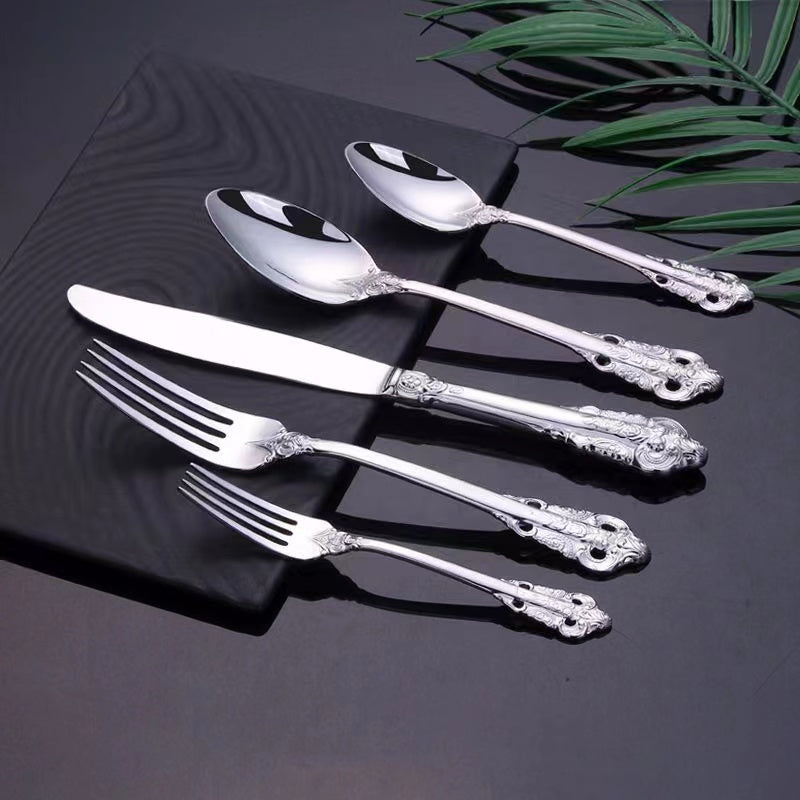 Carving Silver Cutlery Set