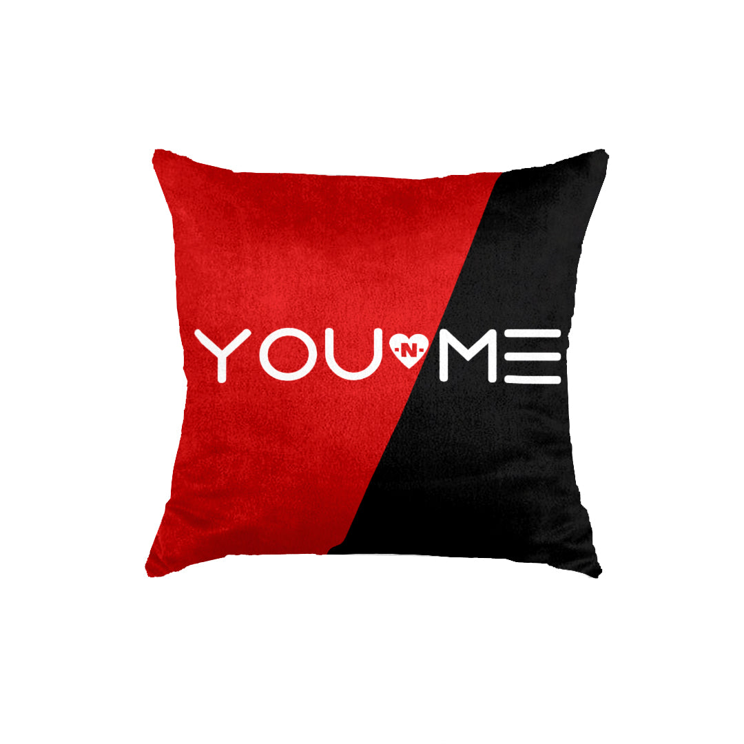 SuperSoft YOU ME Love Theme Throw Pillow