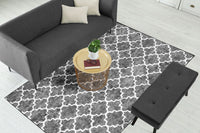 Thumbnail for Grey & White Centerpiece (Rug)