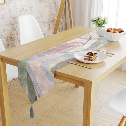 Pink Mist Table Runner