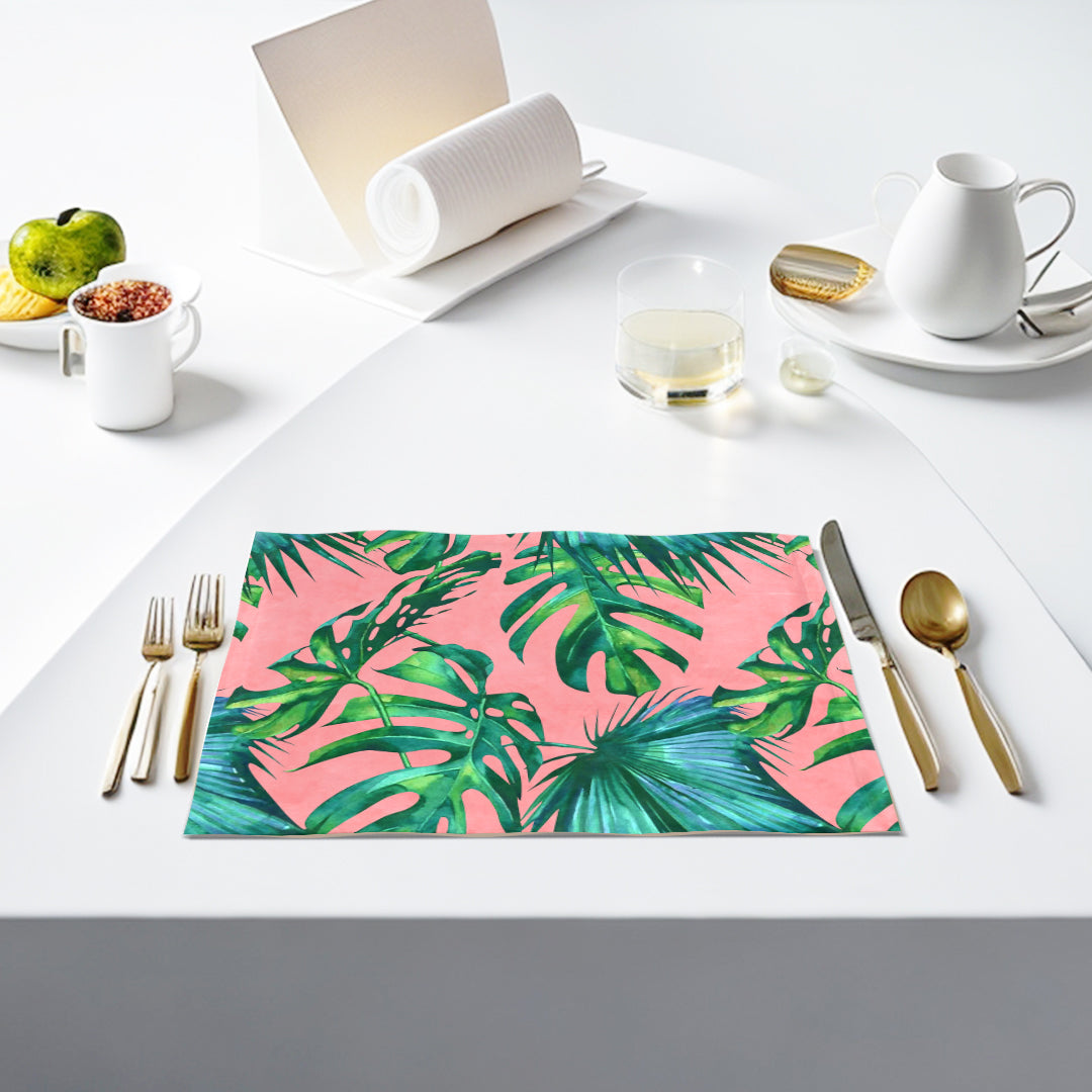 Pink Tropical Table Mats