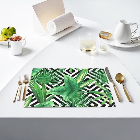 Tropical Geometric Table Mats