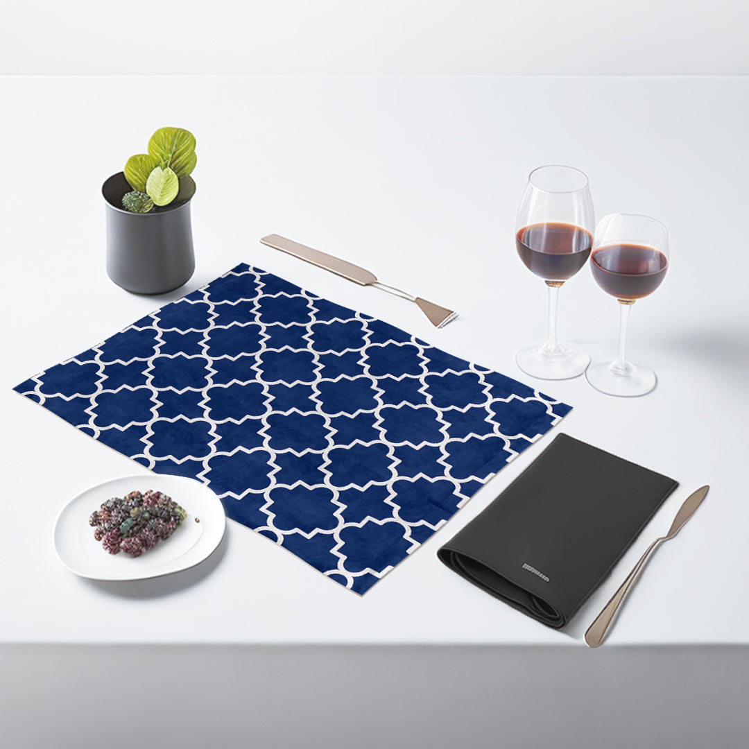 Moroccan Navy Blue Table Mats