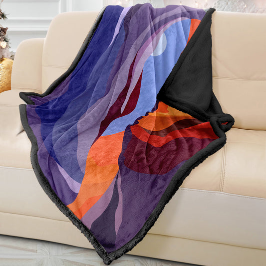 Soft Cave Eye Sofa Blanket Throw