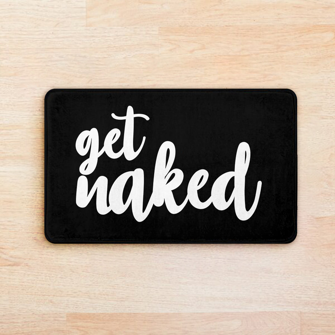 SuperSoft Get Naked Door Mat