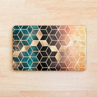 Thumbnail for SuperSoft Ombre Copper Cube Door Mat