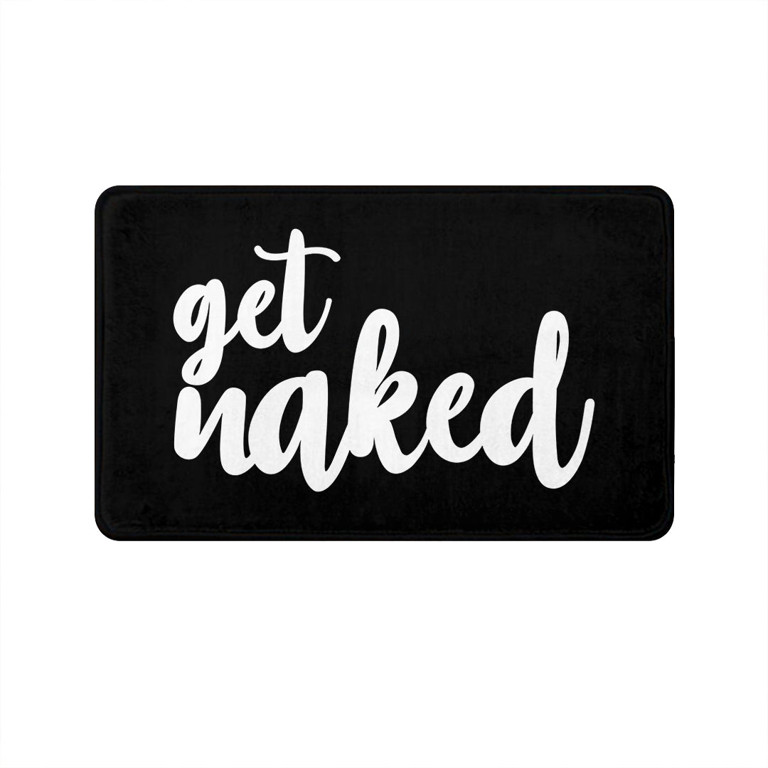 SuperSoft Get Naked Door Mat