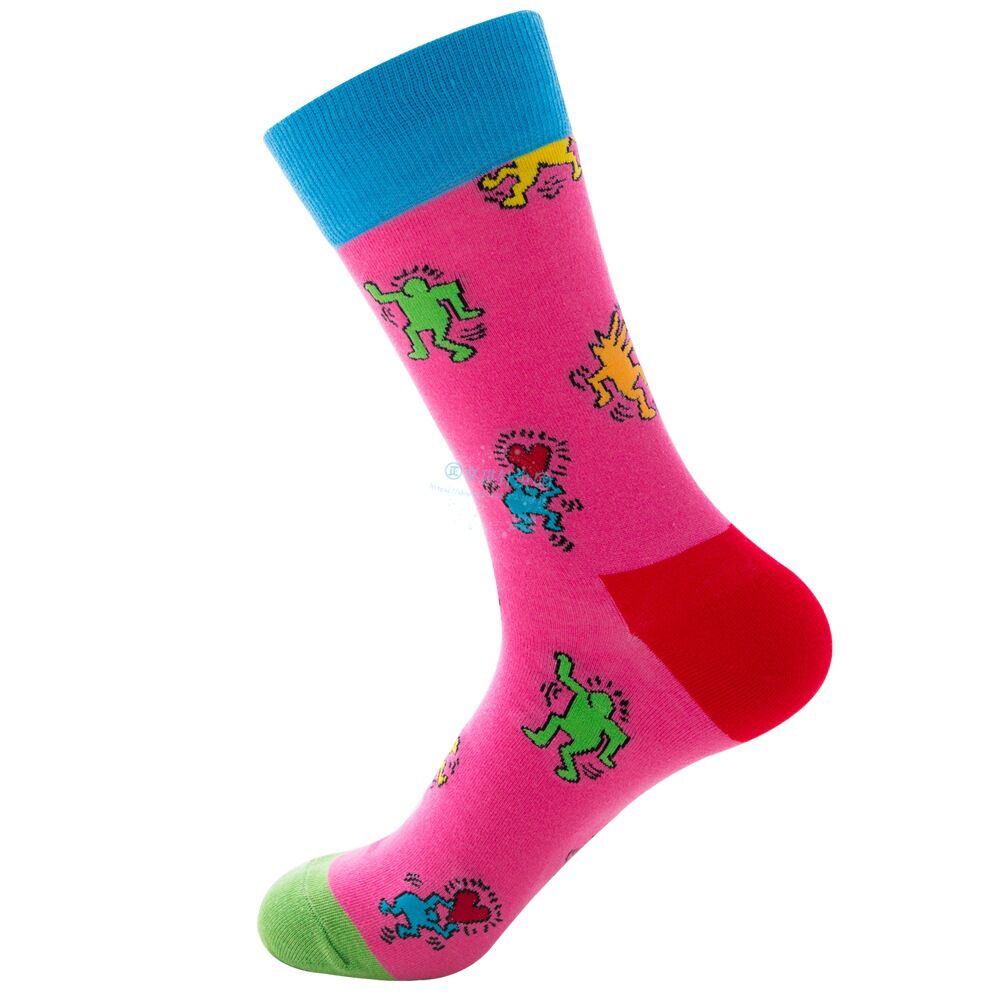 Dancing Heart Crazy Socks