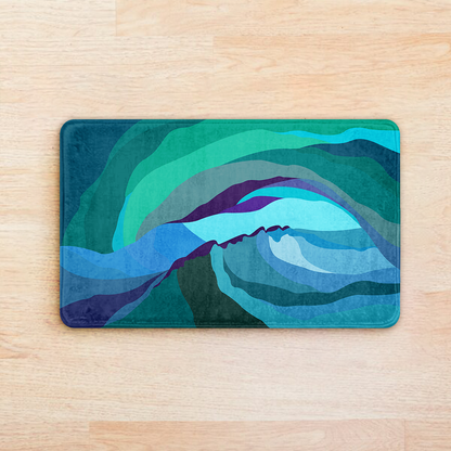 SuperSoft Mist Teal Door Mat