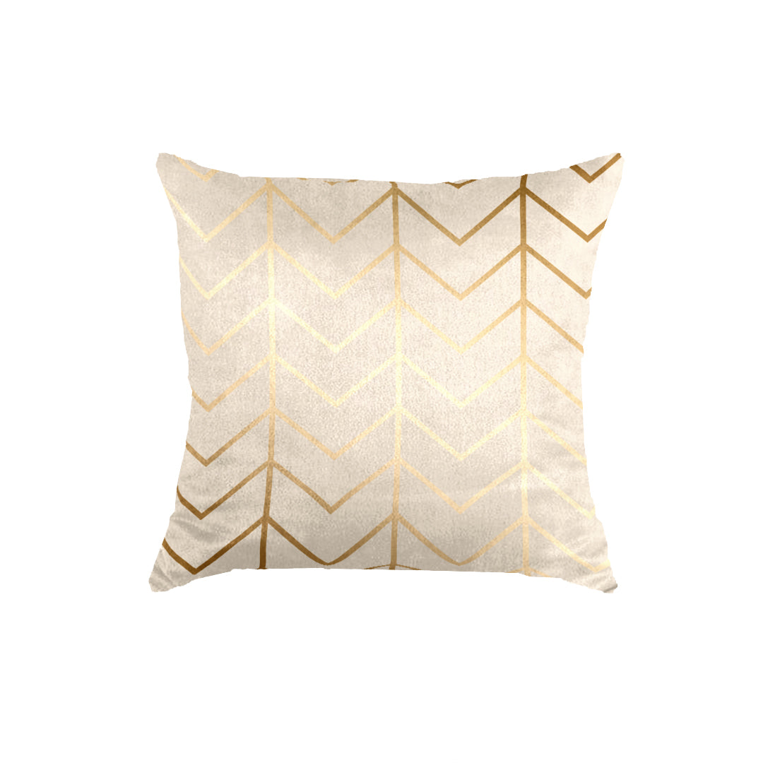 SuperSoft Beige Arrow Throw Cushion