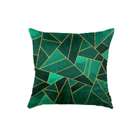 Thumbnail for Super Soft Green Geometric Cushion Cover