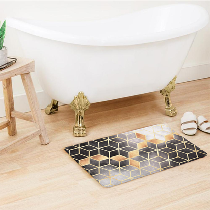 SuperSoft Smoky Cubes Door Mat