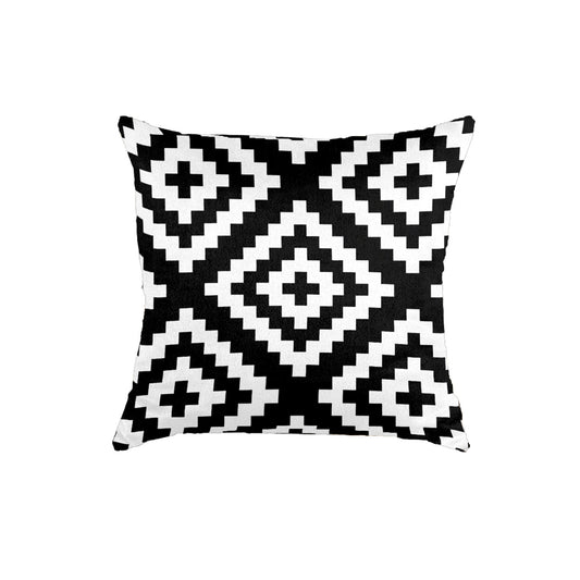 SuperSoft Black & White Abstract Geometric