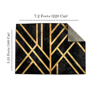 Thumbnail for Black Art Deco Centerpiece (Rug)