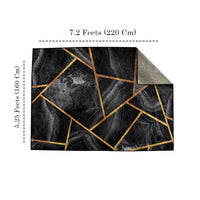 Thumbnail for Black Grey Mosaic Centerpiece (Rug)
