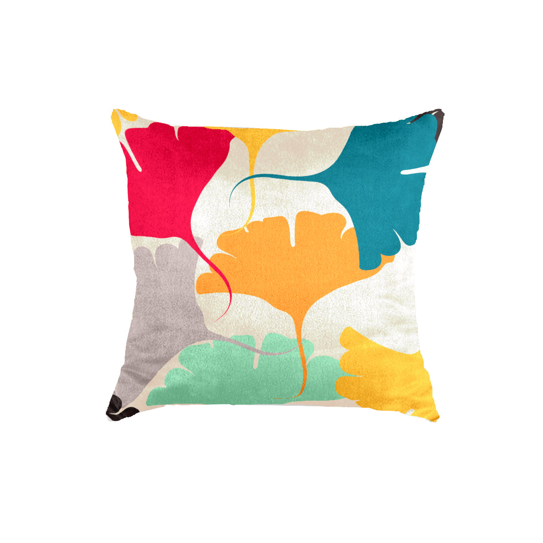 SuperSoft Colorful Sun Flowers Throw Cushion