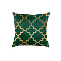 Thumbnail for SuperSoft Green Quaterfoil Throw Pillow