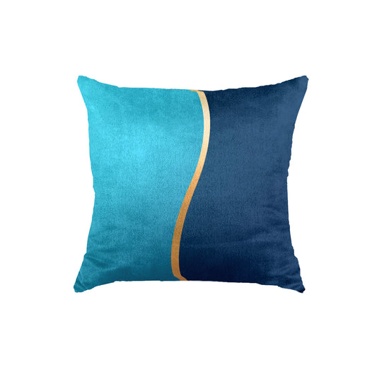 Super Soft Shades of Teal Throw Cushion