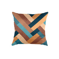 Thumbnail for SuperSoft Ocean Lines Throw Pillow