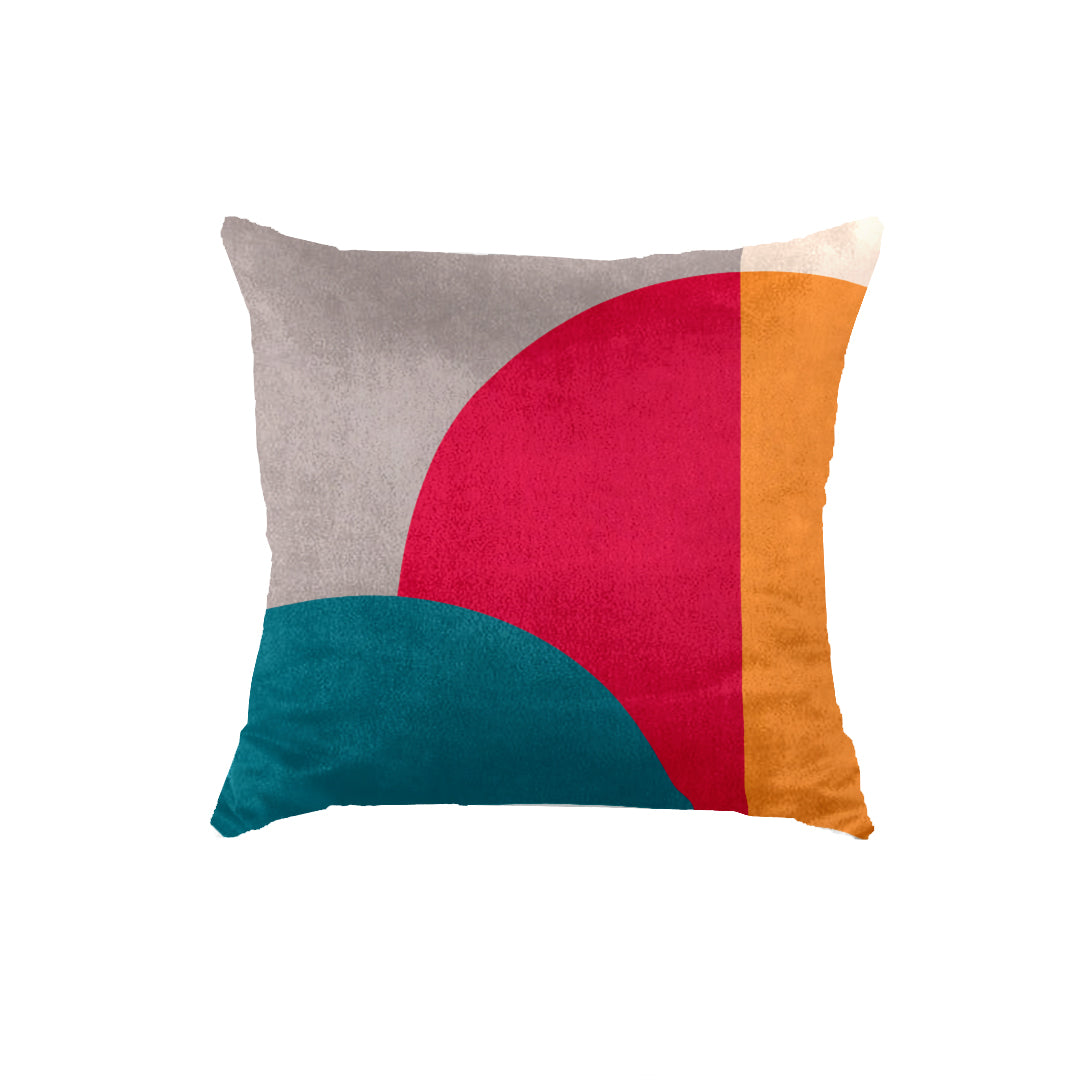 SuperSoft Colorful Rounds Throw Cushion