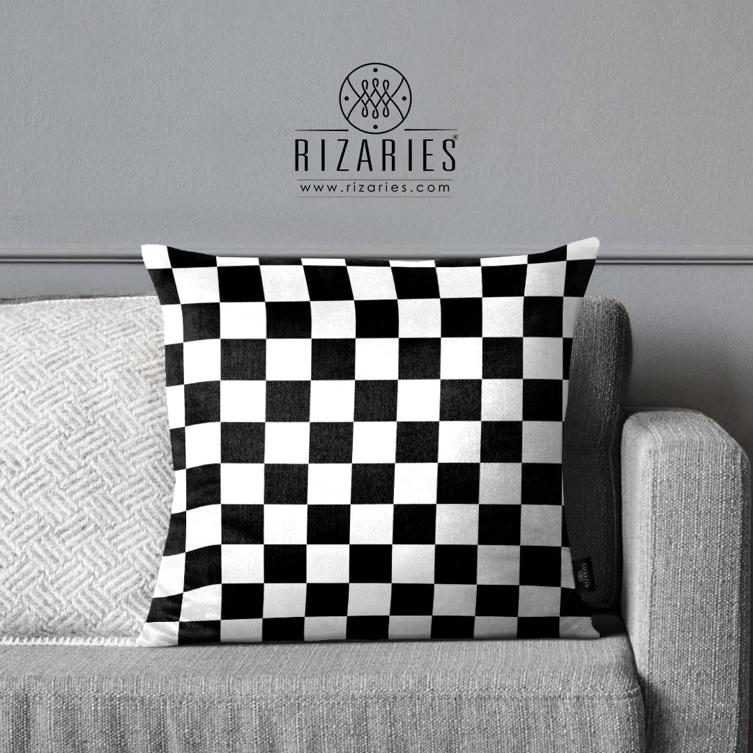 SuperSoft Black & White Checker Boxes