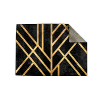 Thumbnail for Black Art Deco Centerpiece (Rug)