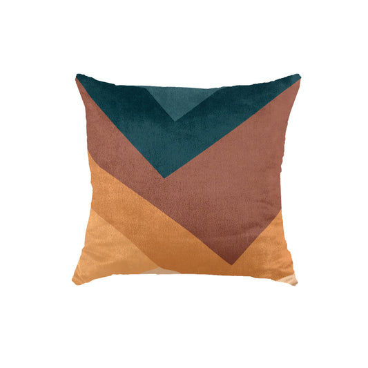 SuperSoft Ocean Geo Abstract Throw Pillow