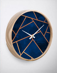 Thumbnail for Navy & Copper Wall Clock