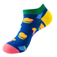 Thumbnail for Lite Pink & Blue Ankle Socks